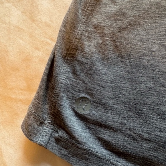 lululemon athletica Heather Gray Short Sleeve Crew Tee - Picture 6 of 6